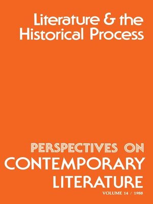 cover image of Perspectives on Contemporary Literature